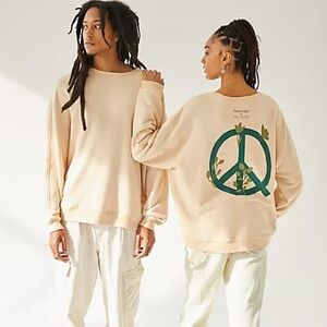 LIMITED EDITION-MUSEUM OF PEACE AND QUIET X Free People Grounded Sweatshirt